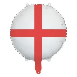 Rund England Flag Folieballon