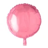 Rund Folieballon Lyserød