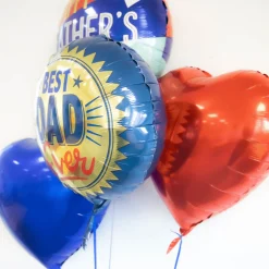Rund Happy Fathers Day Folieballon