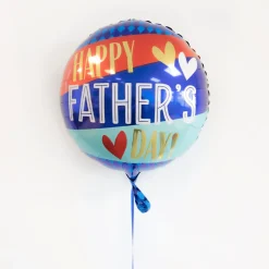 Rund Happy Fathers Day Folieballon