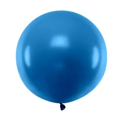 Rund Ballon Blå 60 cm