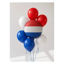 Rund Holland Flag Folieballon