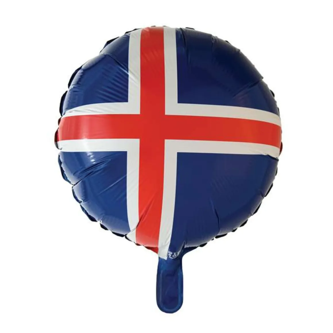 Rund Island Flag Folieballon