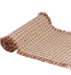Rustik Bordløber Camel/Creme