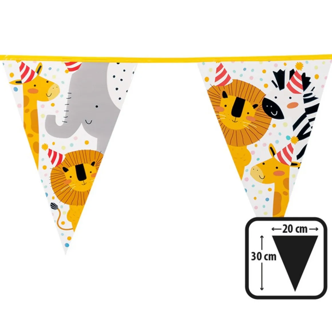 Safari Party Vimpelguirlande