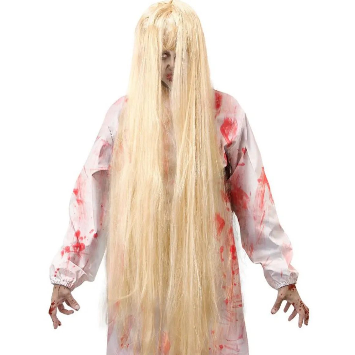 Samara Halloween Paryk Blond