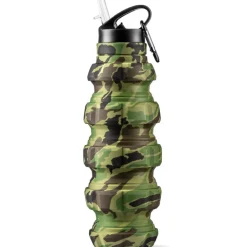 Sammenklappelig Vandflaske Militærgrøn