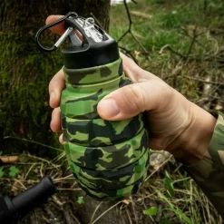 Sammenklappelig Vandflaske Militærgrøn