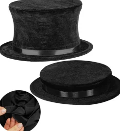 Sammenklappelig Magiker Tophat