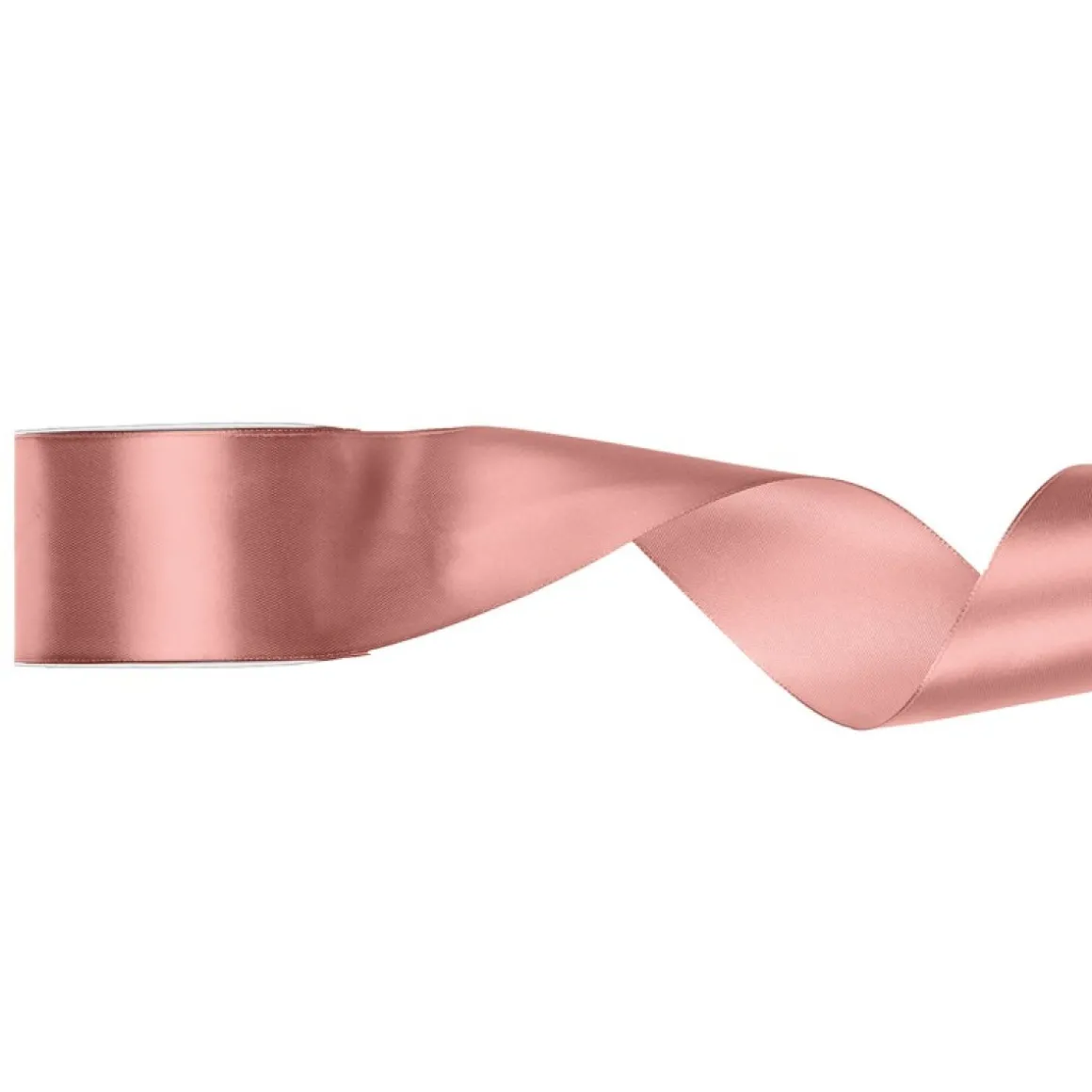 Satinbånd Støvet Rosa