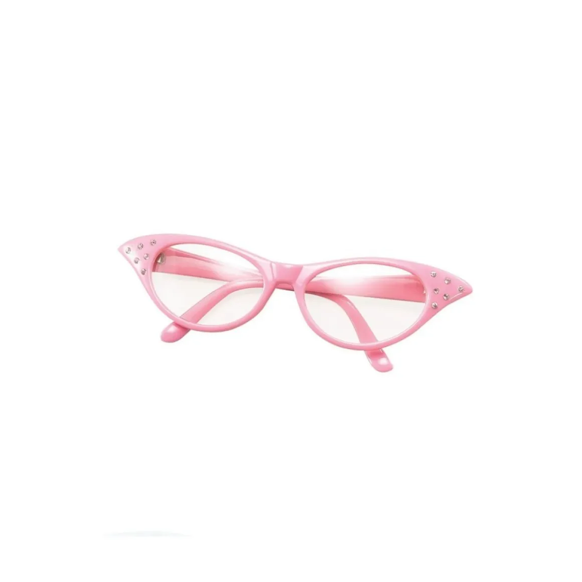 50's Cat Eye Pink Briller