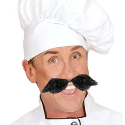 Schnauzer Overskæg Sort