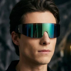 Sci-fi Briller Holografisk Galaxy