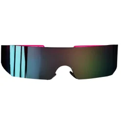 Sci-fi Briller Holografisk Pink
