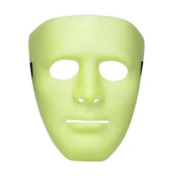 Selvlysende Mime Maske Grøn