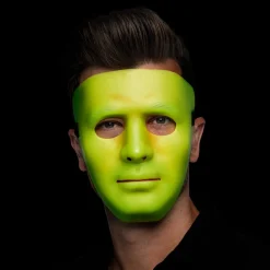 Selvlysende Mime Maske Grøn