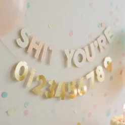Shit You're Fødselsdag Banner