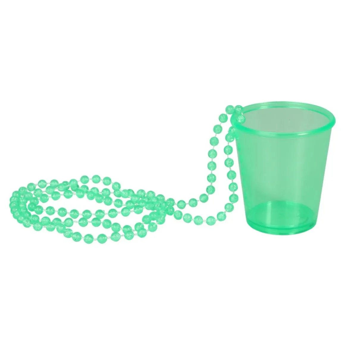 Shotglas Halskæde Neon Grøn