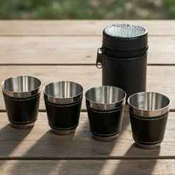 Shotglas Rejsekit Rustfrit Stål