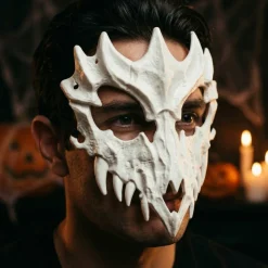 Skelet Drage Maske