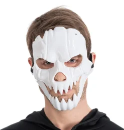 Skelet Maske Hvid