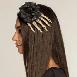 Skelet Rose Hårclips
