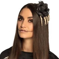 Skelet Rose Hårclips