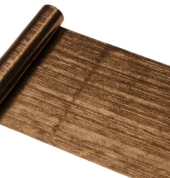 Skinnende Bordløber Chokolade