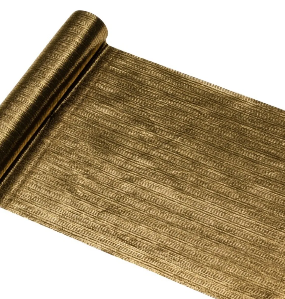 Skinnende Bordløber Guld