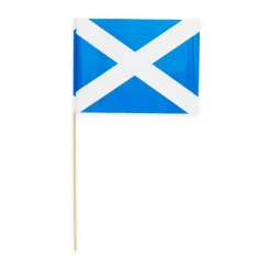 Skotland Flag På Pinde