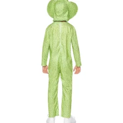 Slange Børnekostume Grøn