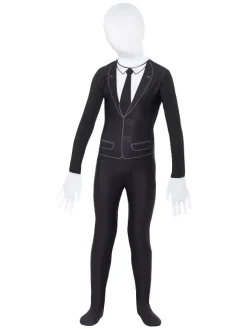 Slenderman Børnekostume