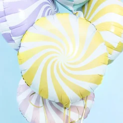 Slik Folieballon Pastel Gul