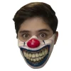 Smilende Klovn Halvmaske Latex