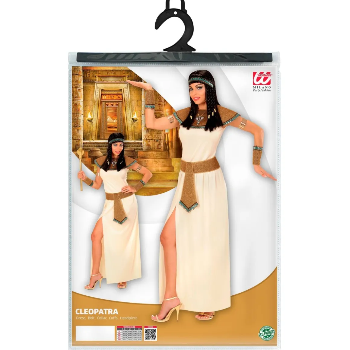 Smuk Kleopatra Kostume