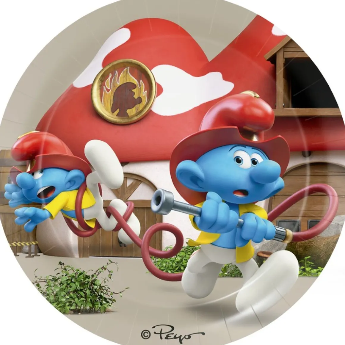 Smurfs® Paptallerkener