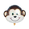 Snappy Jungle Party Abe Folieballon