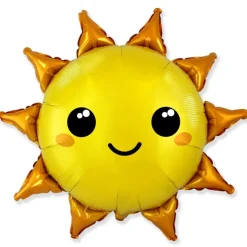 Sol Folieballon Gul