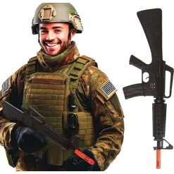 Soldat Legetøjsmaskingevær Med Lyd
