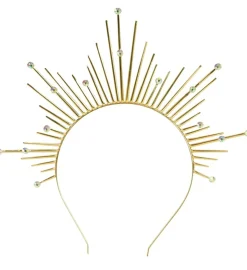 Solstråle Halo Hårbøjle Guld