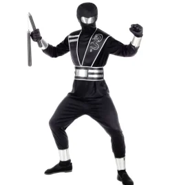 Sort Ninja Børnekostume