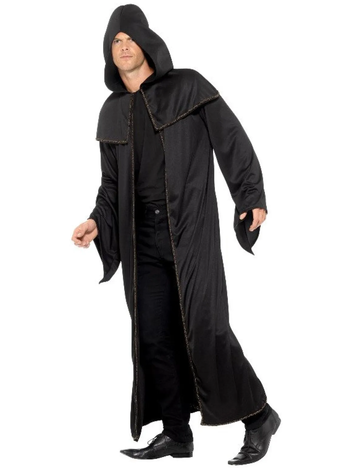 Sort Troldmand Kostume
