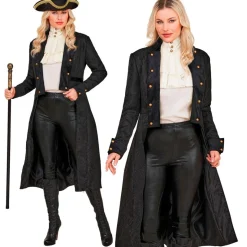 Sort Victoriansk Frakke