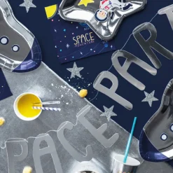 Space Party Rumfærge Paptallerkener