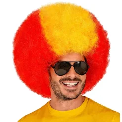 Spanien Krølleparyk Rød/Gul