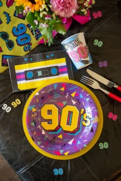 90's Paptallerkener