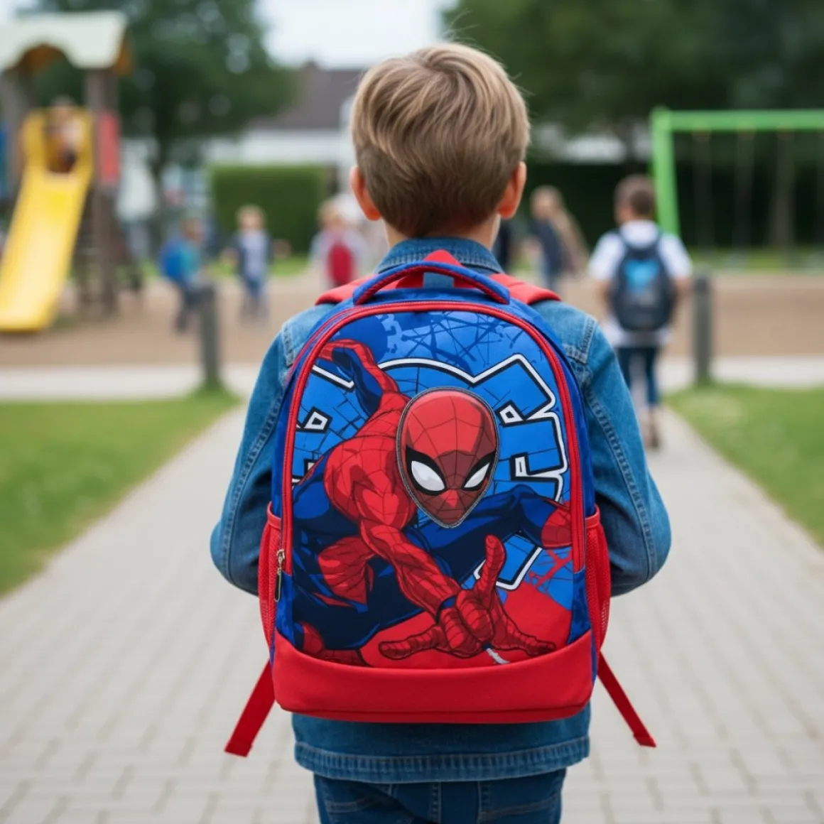 Spiderman® Skoletaske Rød/Blå