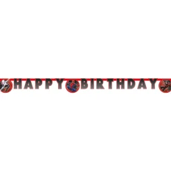 Spider-Man® Happy Birthday Papirbanner