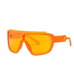 Sporty 90'er Briller Orange/Gul