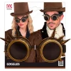 Steampunk Briller Antikguld